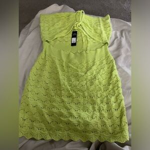 Asymmetrical Knitted Dress